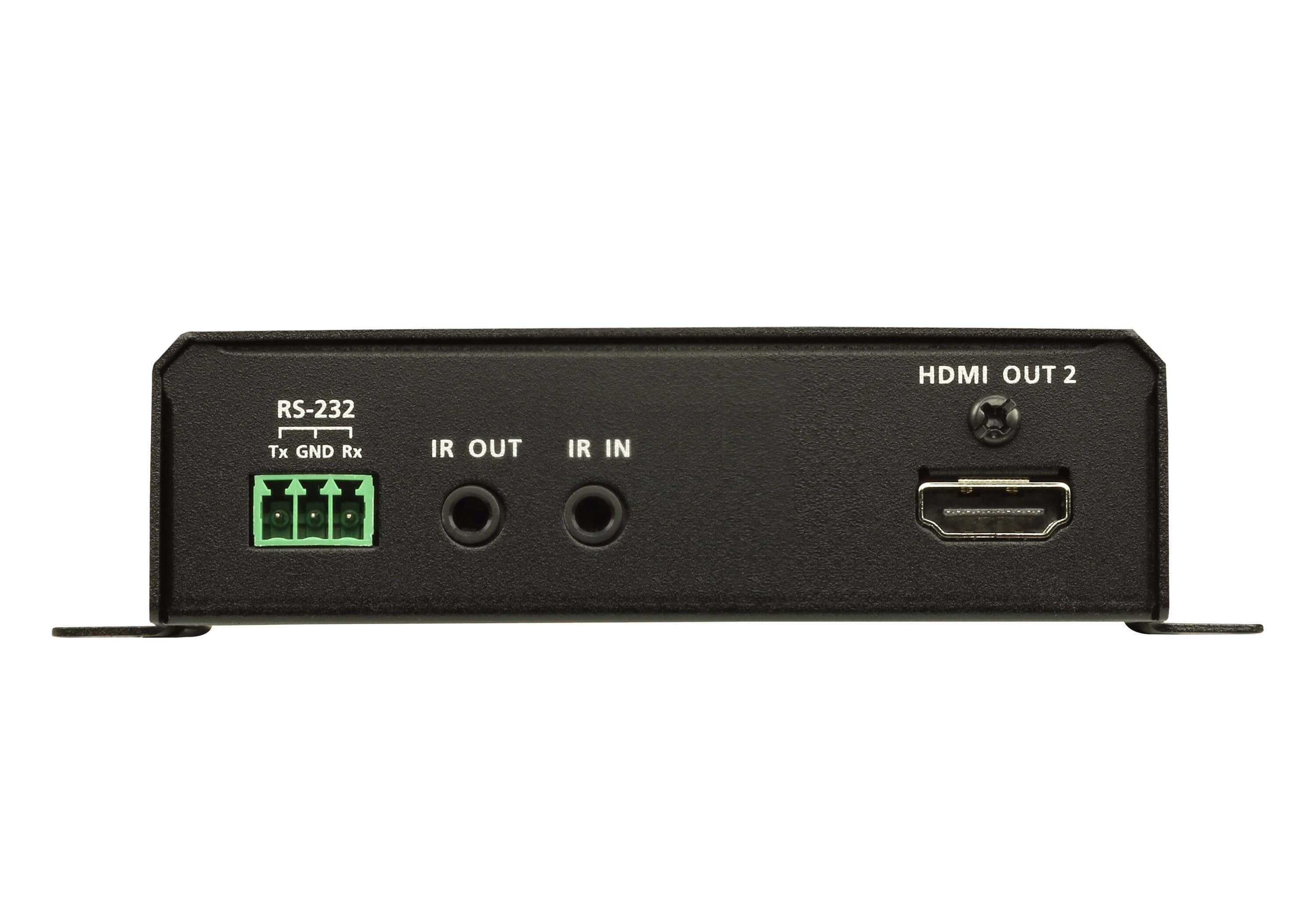 Receptor Hdmi Hdbaset 100 Metros Con Salida Dual (4k A 100 M) (Hdbaset Class A) Aten