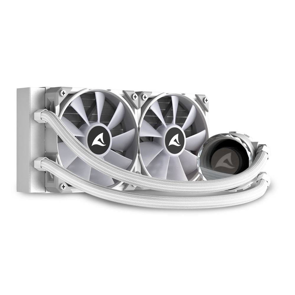 EAN 4044951038602 - Sharkoon S80 RGB Carcasa del ordenador, Procesador Sistema de refrigeración líquida todo en uno 12 cm Bla imagen 5