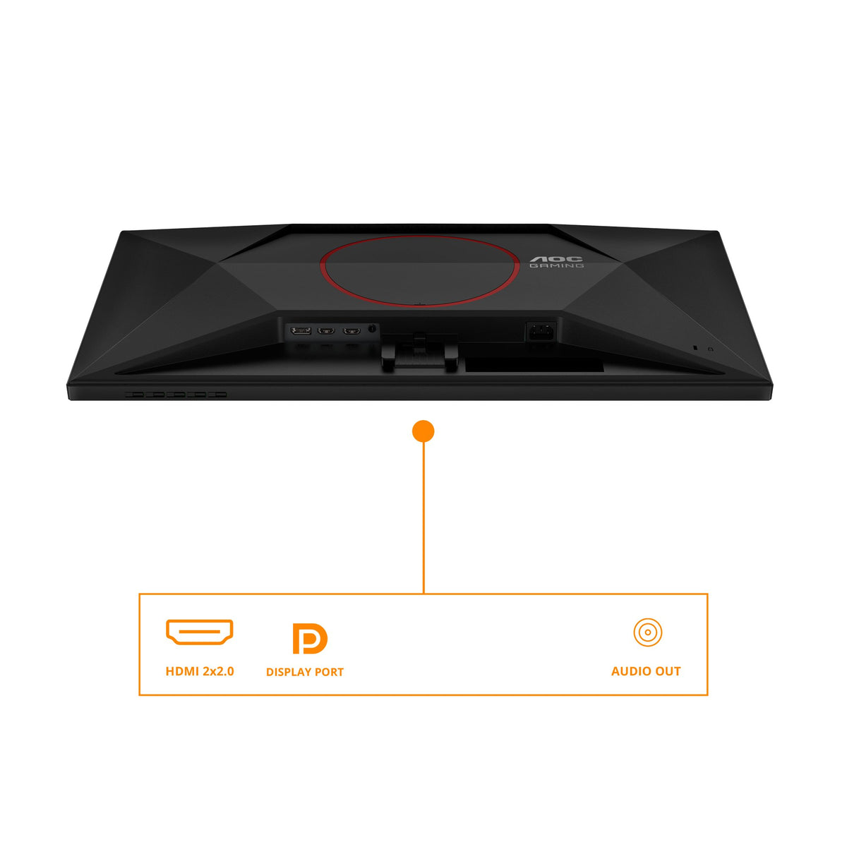 EAN 4038986642613 - AOC G4 Q27G42XNE pantalla para PC 68,6 cm (27") 2560 x 1440 Pixeles Quad HD LED Negro, Rojo imagen 3