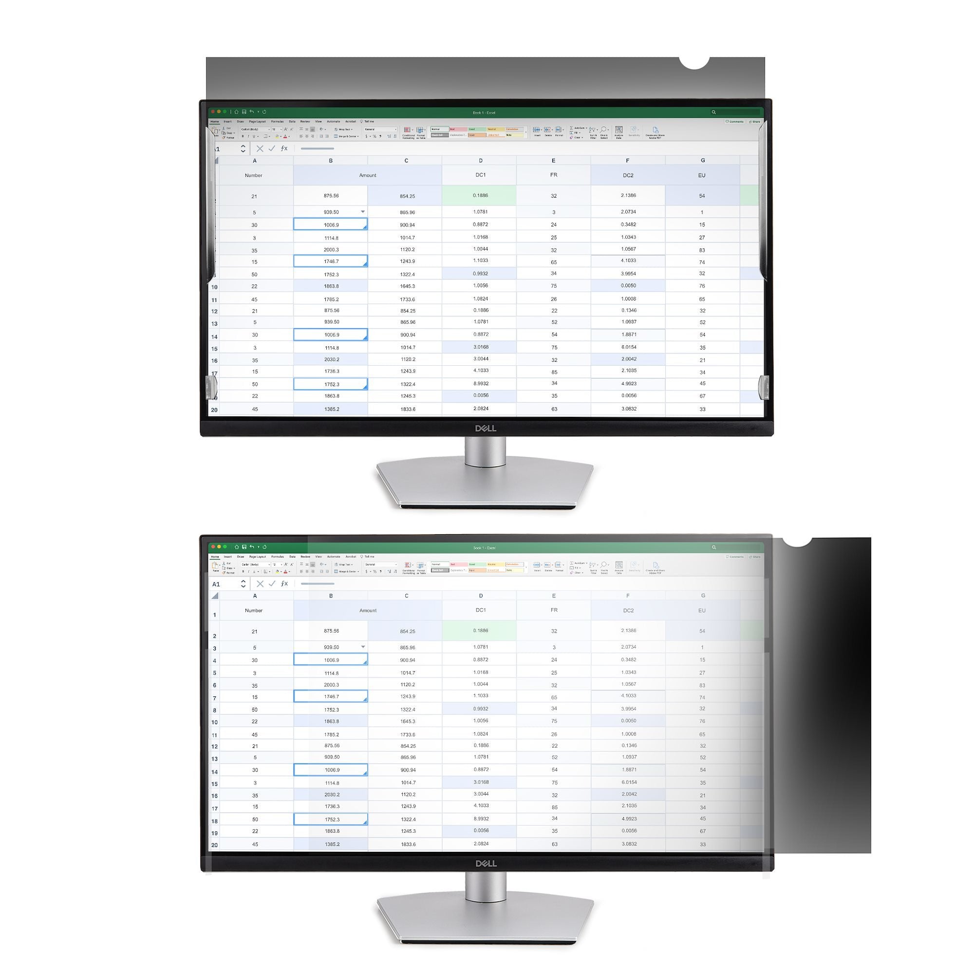 EAN 0065030900607 - StarTech.com 2269-PRIVACY-SCREEN filtro para monitor 55,9 cm (22") Filtro de privacidad para pantallas si imagen 4