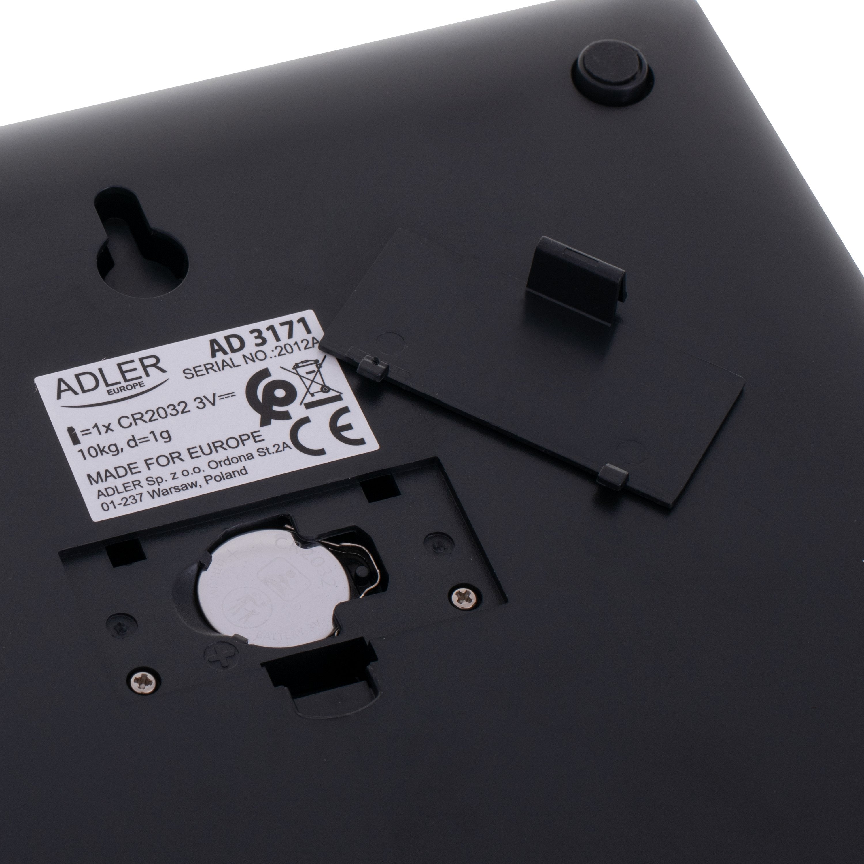 EAN 5903887801591 - Adler AD 3171 báscula de cocina Negro Rectángulo Báscula electrónica de cocina imagen 4