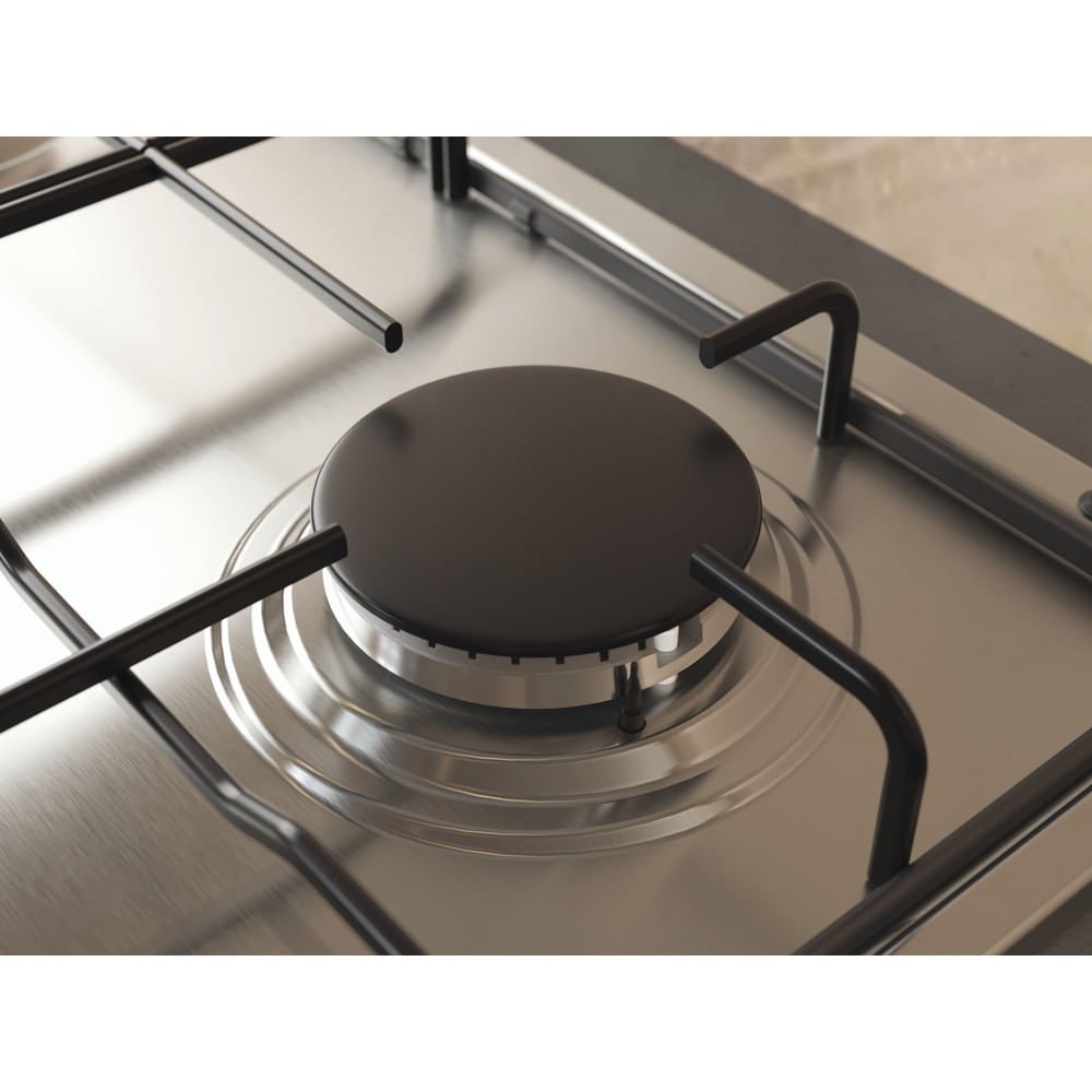 EAN 8003437625398 - Whirlpool TGML 650 IX Acero inoxidable Integrado 58 cm Encimera de gas 4 zona(s) imagen 7