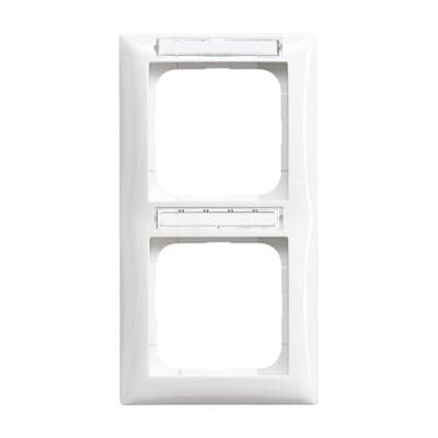 Busch Jaeger 1722 Ns-914 Abdeckrahmen Alpinweiss Busch-Balance Si Rahmen Busch-Balance Si