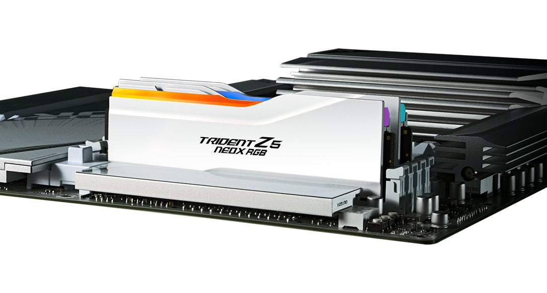 Memoria G.Skill Dimm 32 Gb Ddr5-6000 (2x 16 Gb) Dual-Kit (F5-6000a3636f16gx2-Tz5nxrw, Trident Z5 Neo X Rgb) F5-6000a3636f16gx2-Tz5nxrw