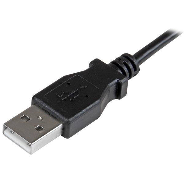 Cable 0.5m Micro Usb Acodado Cabl La Derecha Para Smartphones