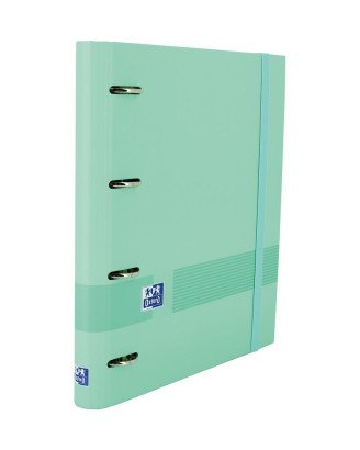 Oxford & You Carpeta 4 Anillas 35mm Europeanbinder A4+ T/Extradura C/Recambio 5x5 Mint