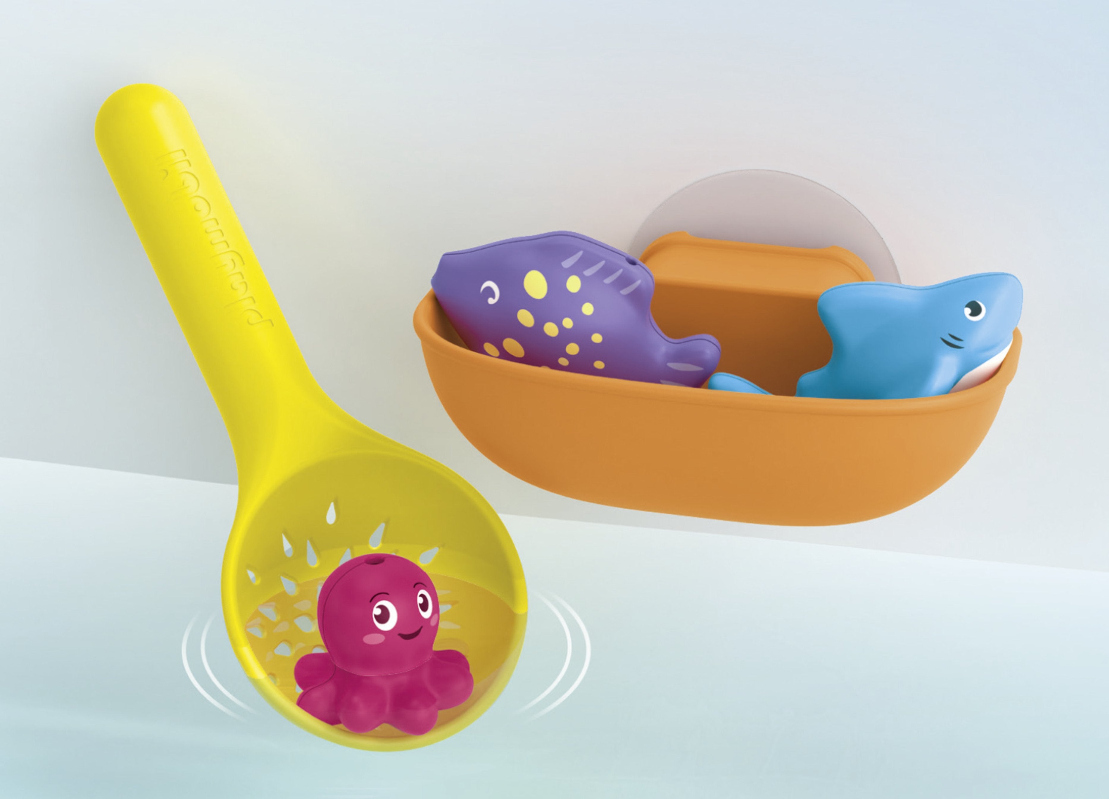 Playmobil Junior Diversion En La Pesca Con Animales Del Mar