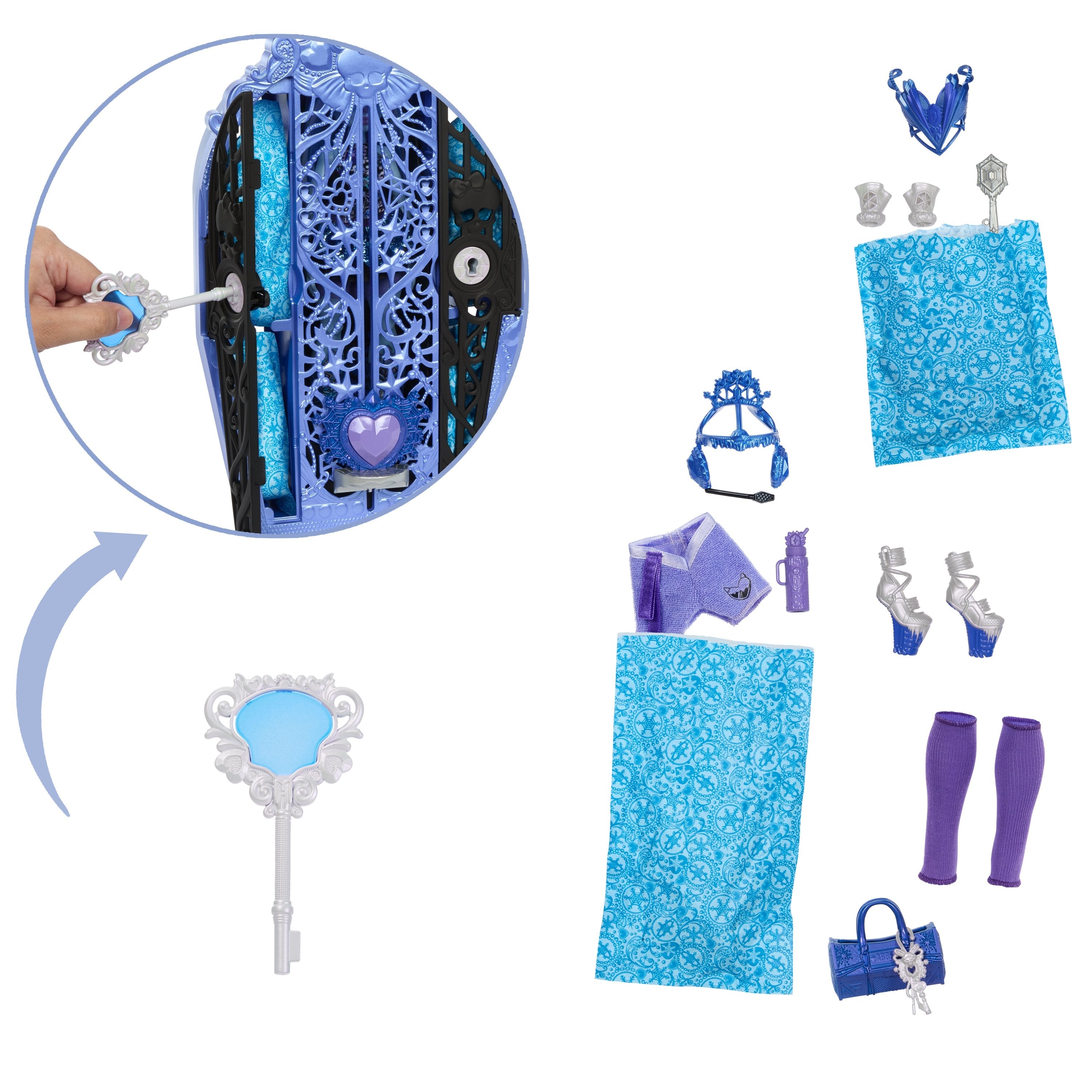 Muñeca Mattel Monster High Skulltimate Secrets Abbey Bominable Hxh87