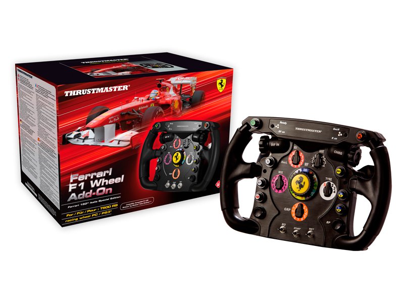 Thrustmaster Ferrari F1, Volante, Pc,Playstation 3, Analógico, Inalámbrico, Rf