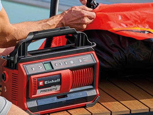 EAN 4006825667318 - Einhell PRESSITO 18/25 Hybrid compresor de aire 19 l/min Batería imagen 6