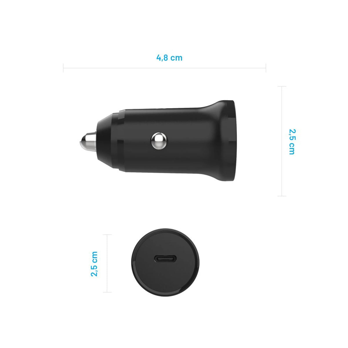 EAN 8591680164592 - FIXED FIXCC20N-C-BK cargador de dispositivo móvil Universal Negro Encendedor de cigarrillos Carga rápida imagen 6