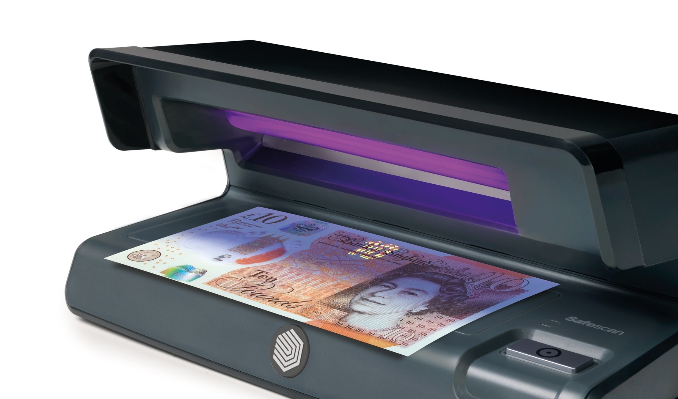 Safescan 50, Detector De Billetes Falsos Uv, Comprueba Tarjetas De Crédito E Identificaciones, Negro