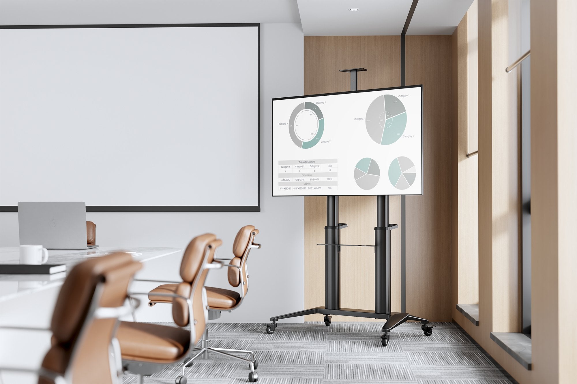 EAN 4016032487364 - Digitus DA-90452 soporte para TV 3,05 m (120") Negro imagen 2