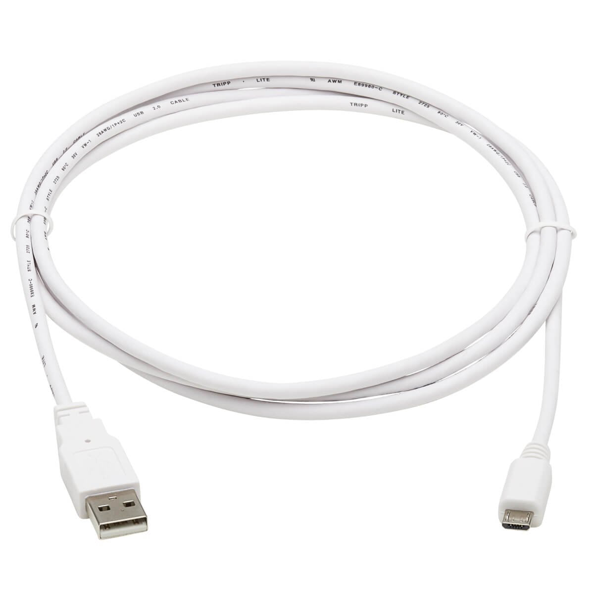 EAN 0037332260642 - Tripp Lite U050AB-006-WH cable USB 1,83 m Micro-USB B imagen 4
