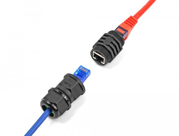 Rj45 Cat.6a Einbaumodul Ip67 Staub- Und Wasserdicht