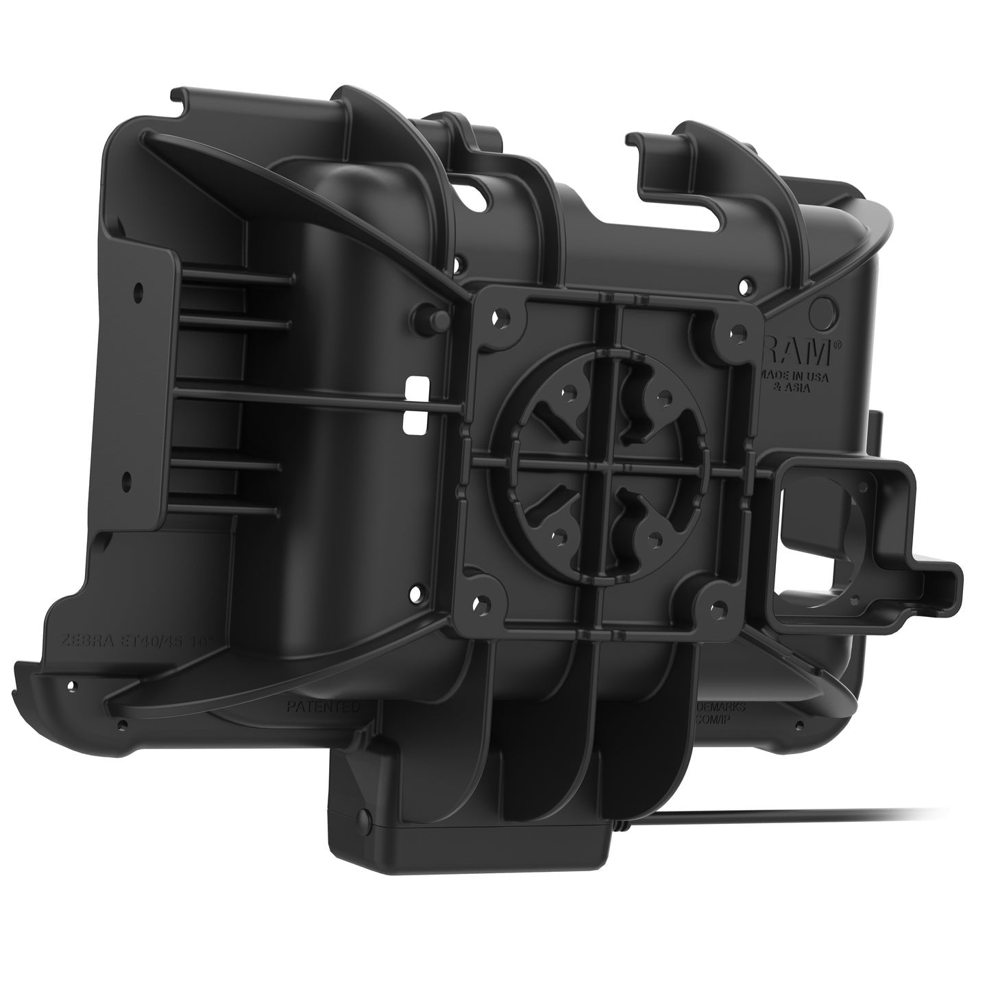 Unpkd Ez-Roll R Dock Power Only For Zebra Et40/45 10 Tablet With Zebra Exoskeleton