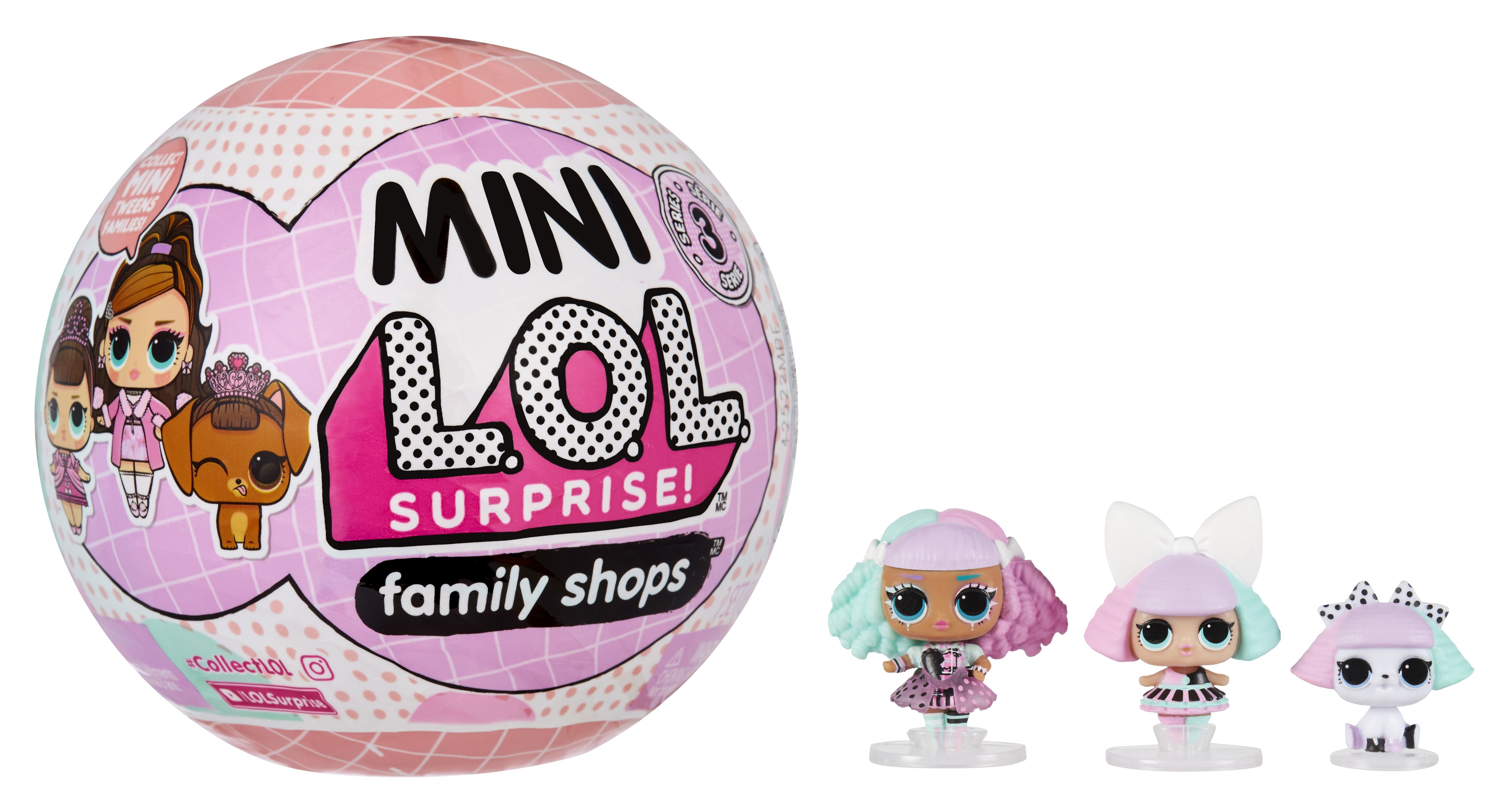 Mga Entertainment L.Ol Surprise Mini Family Collection Series 3