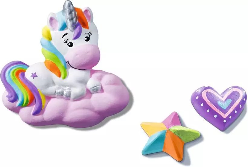 Ravensburger Habtelset Figuras De Yeso De Bricolaje Vierta Unicornio, Tinker 25531