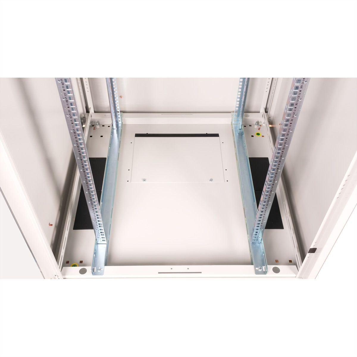Roline 19-Zoll Netzwerkschrank Basic 42 He, 800x800 Bxt Glastr Grau