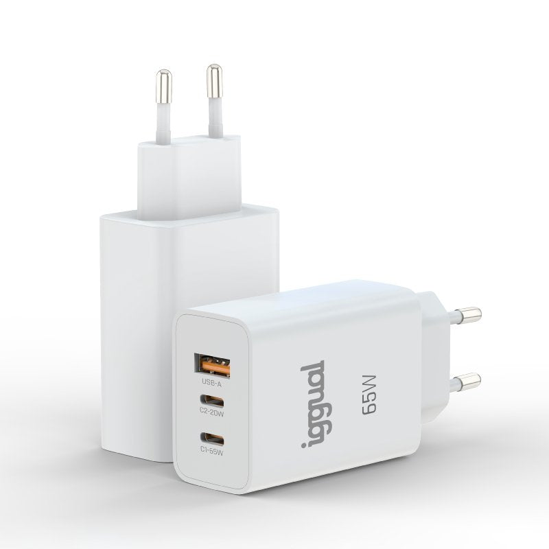 EAN 8435364320501 - iggual IGG320501 cargador de dispositivo móvil Smartphone, Teléfono móvil, Tableta Blanco Corriente alter imagen 4