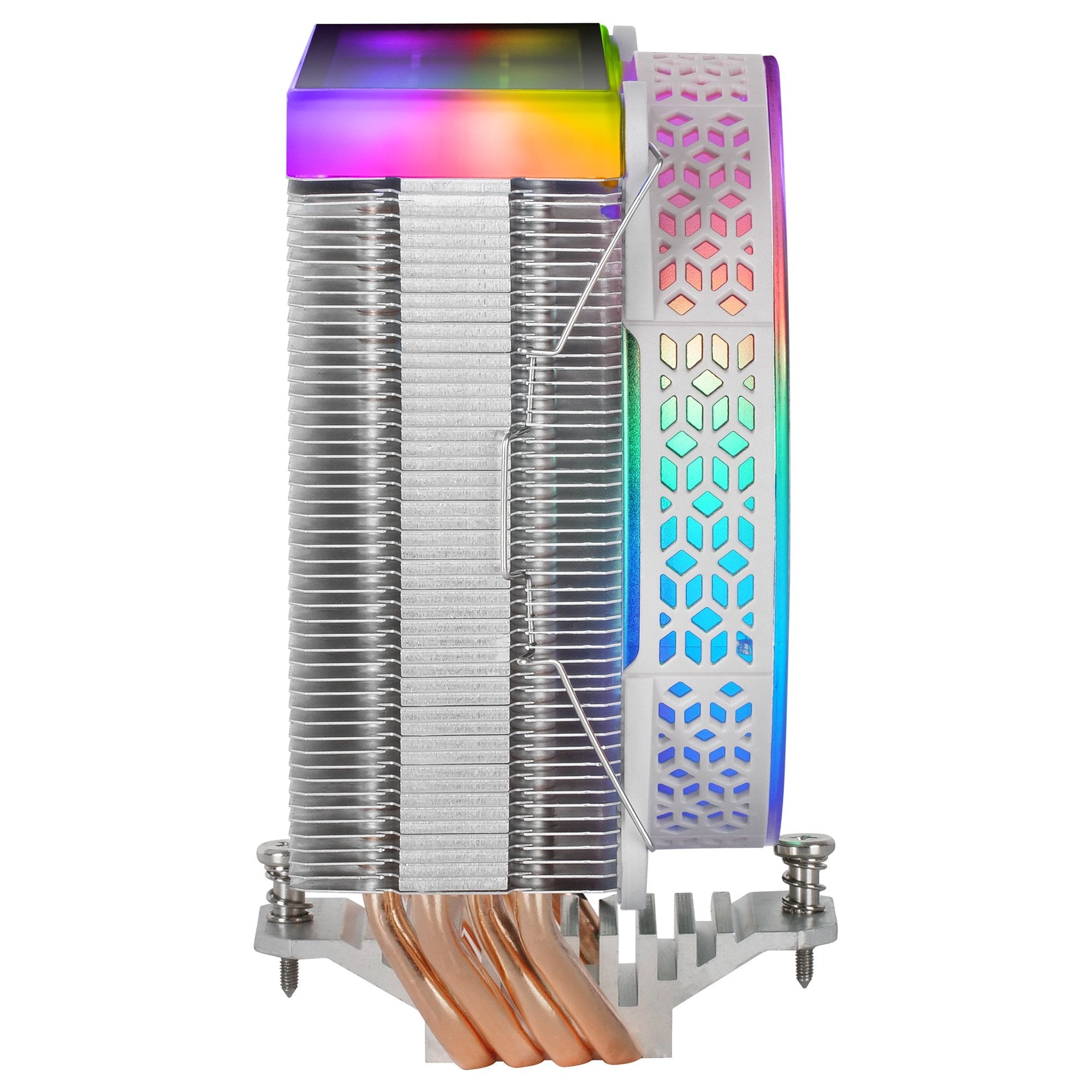 Ventilador Disipador Cpu Mars Gaming Mcpu Vr 120mm Argb Blanco