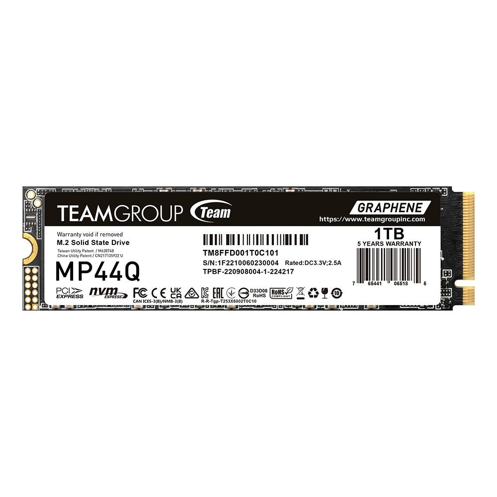 Ssd Teamgroup Team M.2-2280 Pci-E Mp44q 1tb