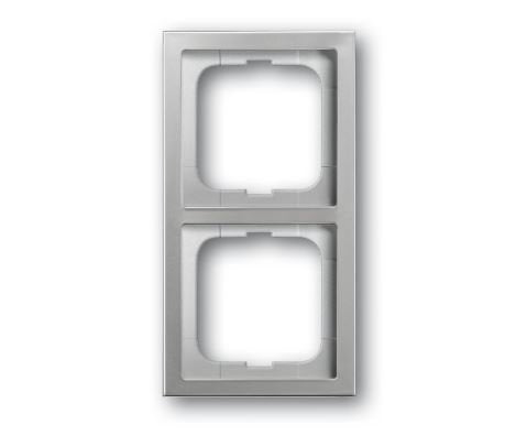 Busch Jaeger Bj 1722-866k Rahmen 2-Fach Pur Edelstahl Edelstahl