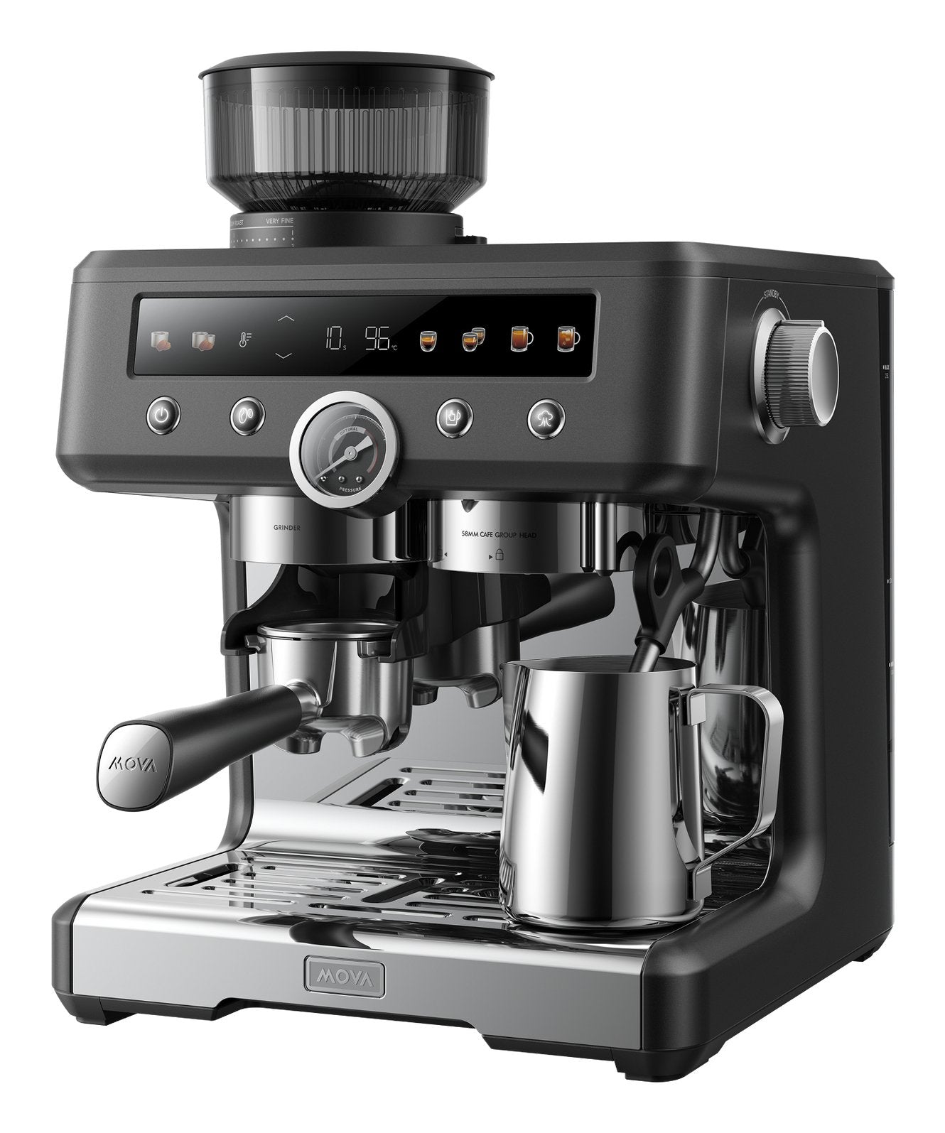 Cafetera Mova S20 Pro, Negra