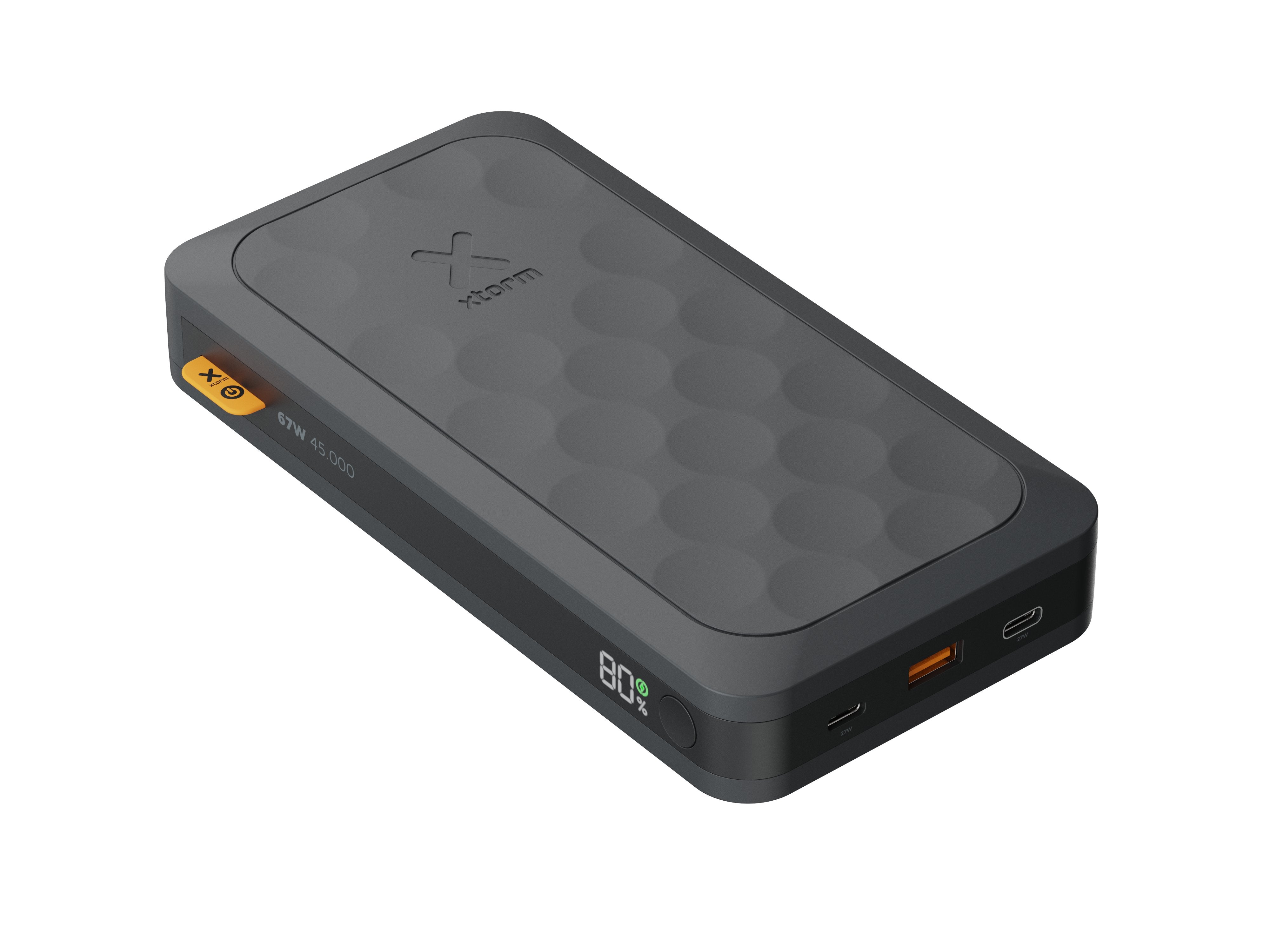 Power Bank Fuel Series Fs-5451 45000mah Negro Xtorm 45000mah/ Hasta 67w/ 2xusb-C, 1xusb-A/ Lcd