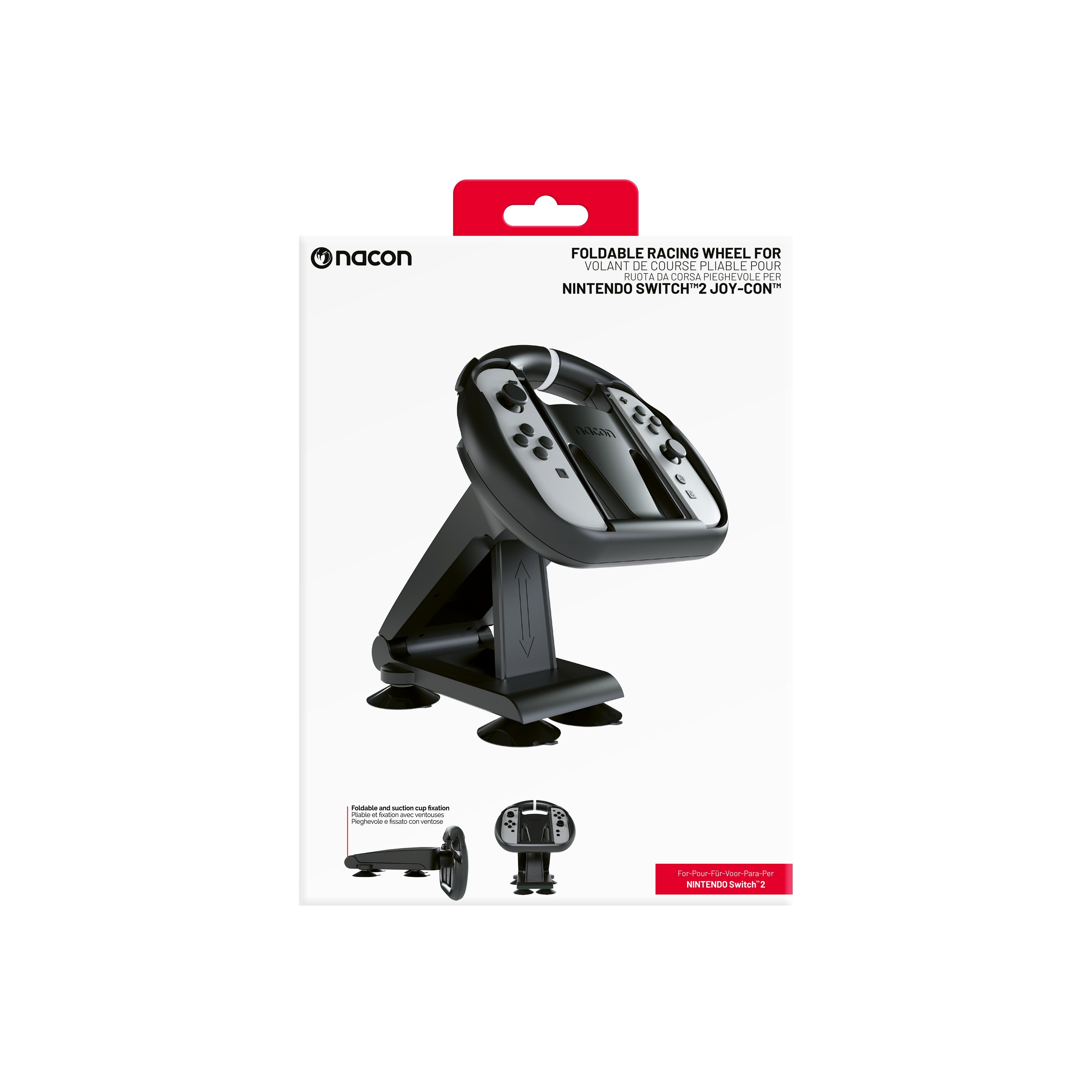 EAN 3665962028232 - NACON NA028232 accesorio de controlador de juego Volante de carreras imagen 5