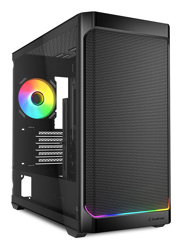 EAN 4044951041763 - Sharkoon MK4W RGB Strip Micro Torre Negro imagen 1
