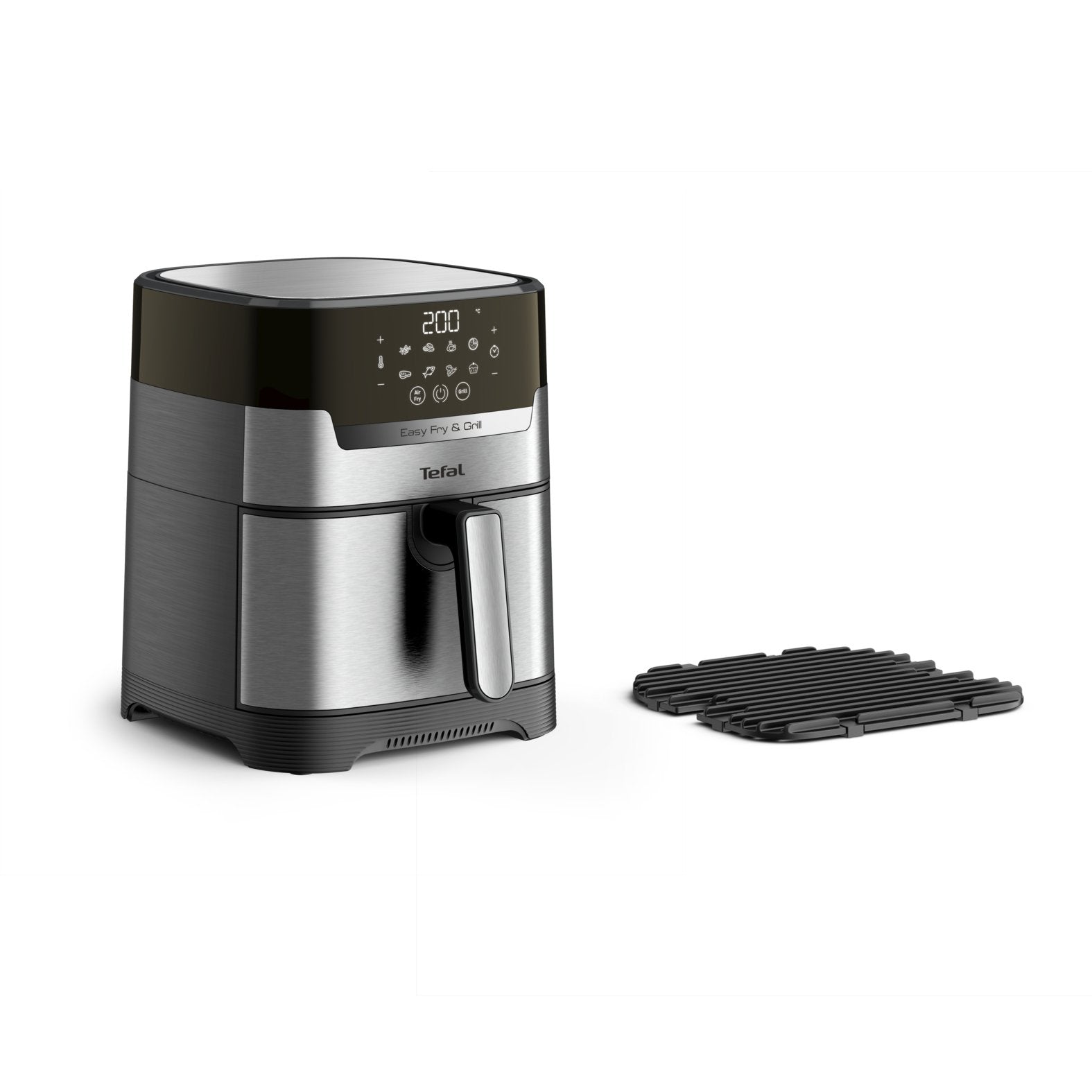 EAN 3045380020696 - Tefal Easy Fry & Grill EY505D Sencillo 4,2 L Independiente 1550 W Freidora de aire caliente Acero inoxida imagen 1