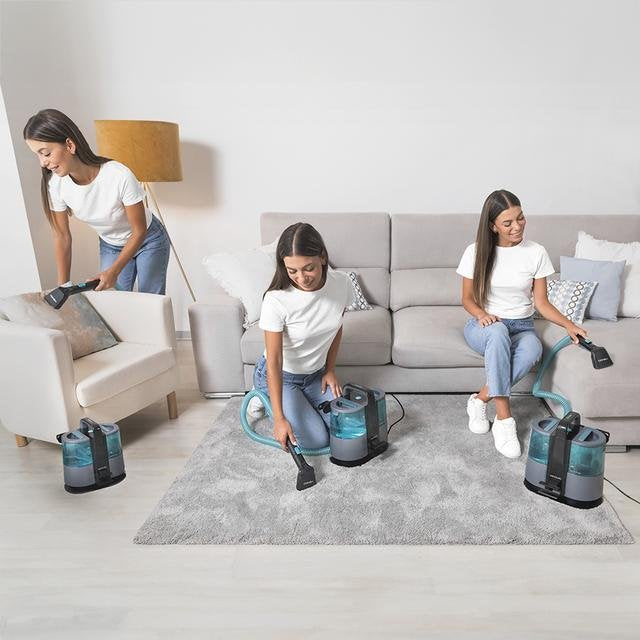 EAN 8435484084253 - Cecotec Conga 4000 Carpet&Spot Clean XL máquina de limpieza de alfombras De mano Seca y húmeda Gris imagen 8