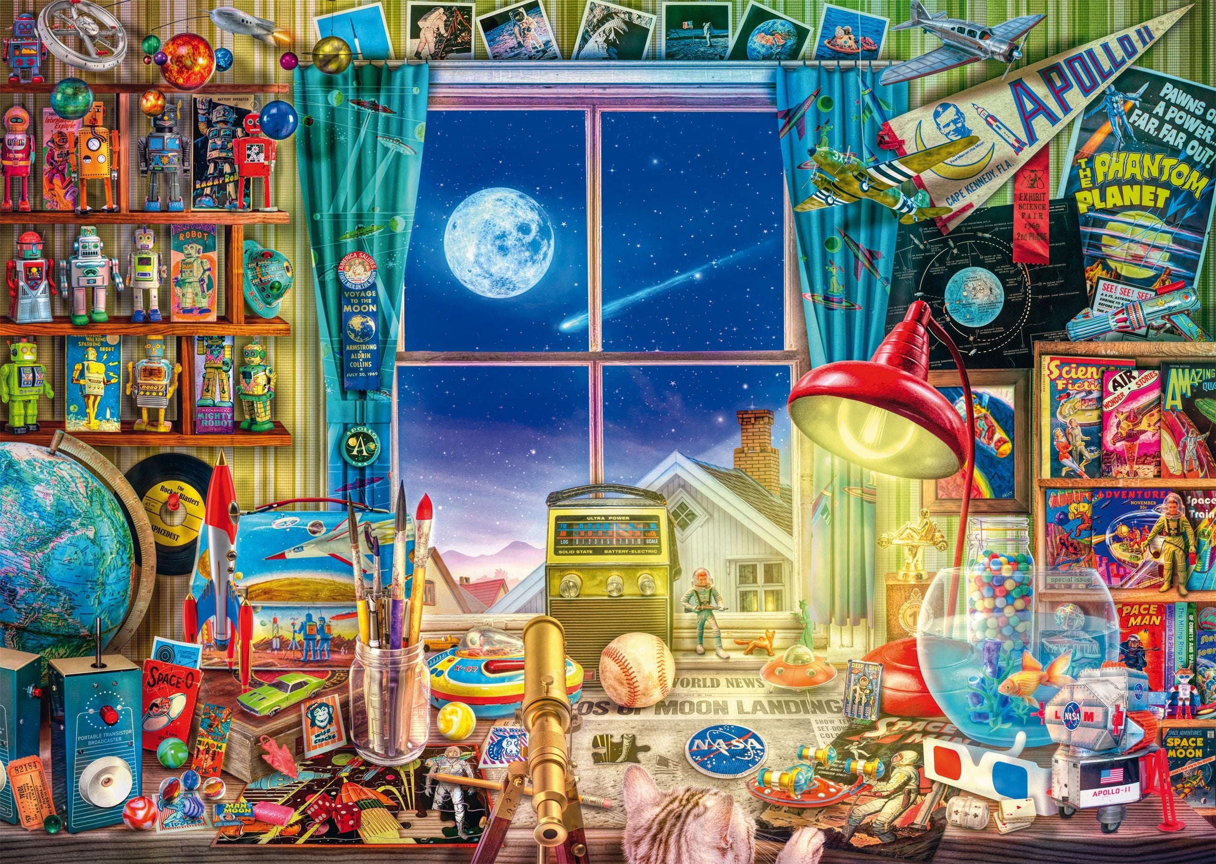 Schmidt Spiele Bis Zum Mond (1000 Teile) 58882