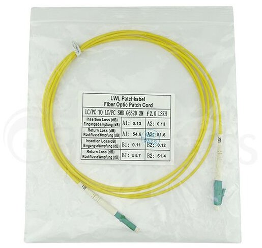 EAN 4063232609195 - BlueOptics SFP2121BU5MM Cable de fibra óptica e InfiniBand 5 m LC Amarillo imagen 5
