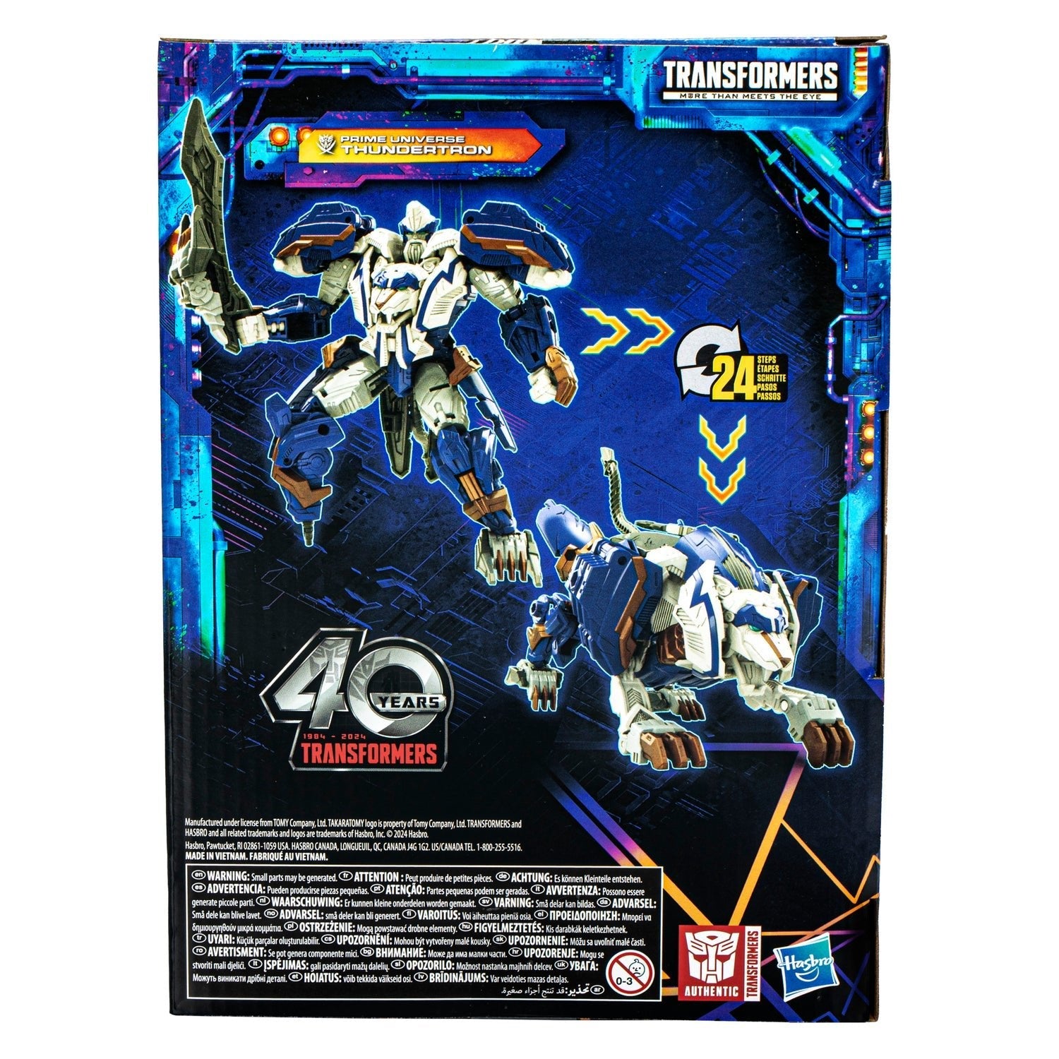 Figura Thundertron Prime Universe Voyager Class Legacy United Transformers 17,5cm