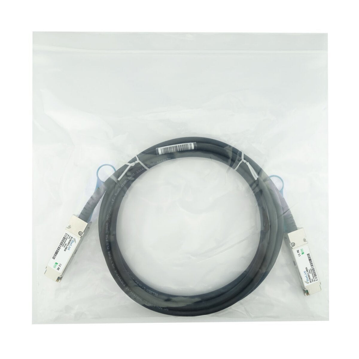Dac-Q28-100g-3m Infiniband Cable Qsfp28 Negro (Dac-Q28-100g-3m-Bl)
