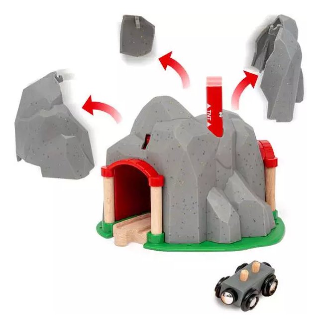 Brio World Túnel Del Mundo Con Función De Voladura, Tren 63604400
