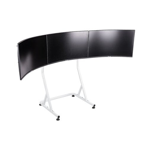 Soporte Para 3 Monitores De 32" Thermaltake Triple Racing Blanco
