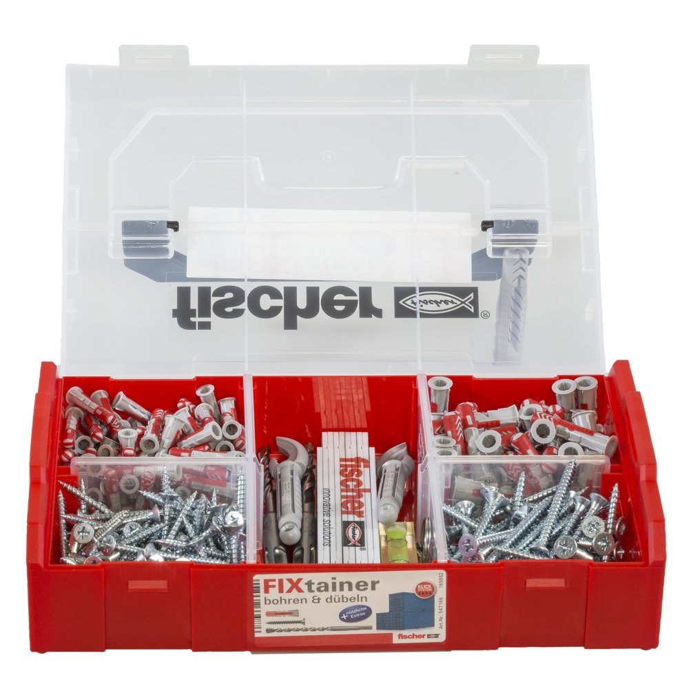 EAN 4048962334876 - Fischer FIXtainer 306 150 pieza(s) Juego de enchufes de pared y tornillos imagen 2