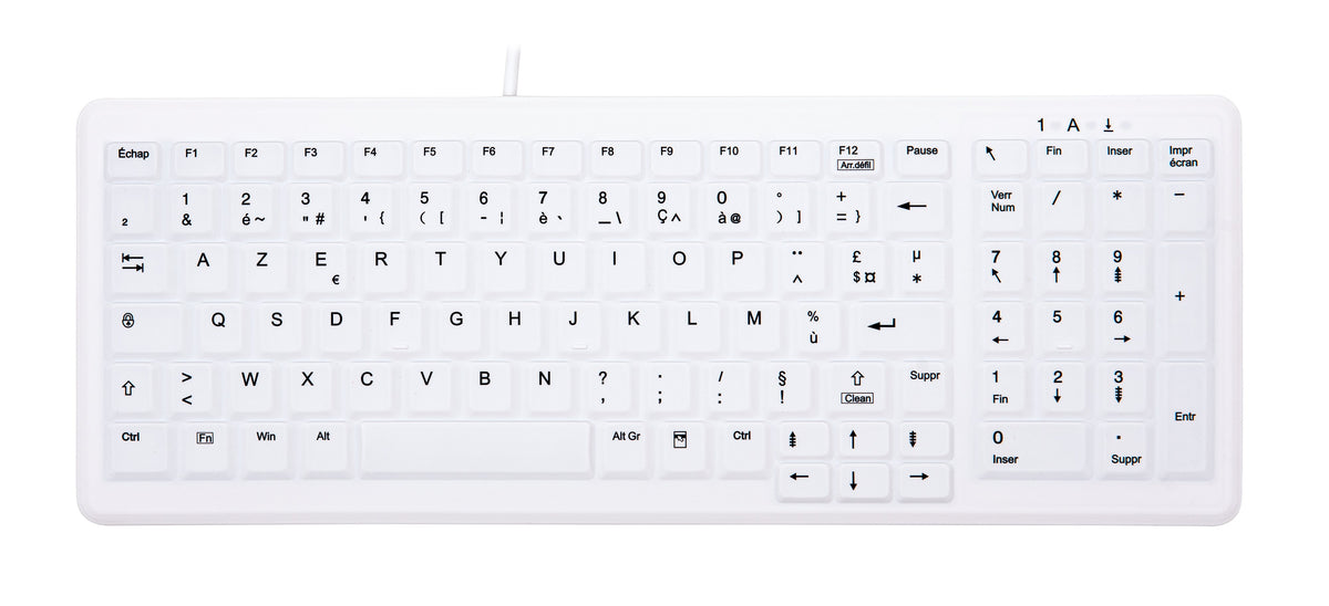 EAN 7061118207135 - Contour Design Active Key AK-C7000 teclado Médico USB AZERTY Francés Blanco imagen 1