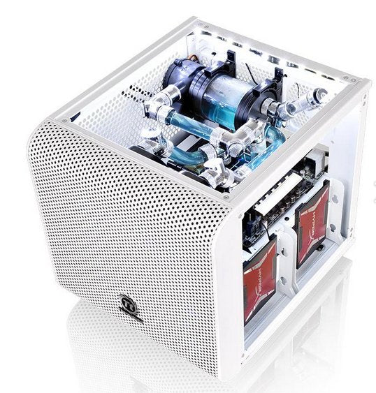 EAN 4717964402523 - Thermaltake Core V1 Snow Edition Cubo Blanco imagen 8