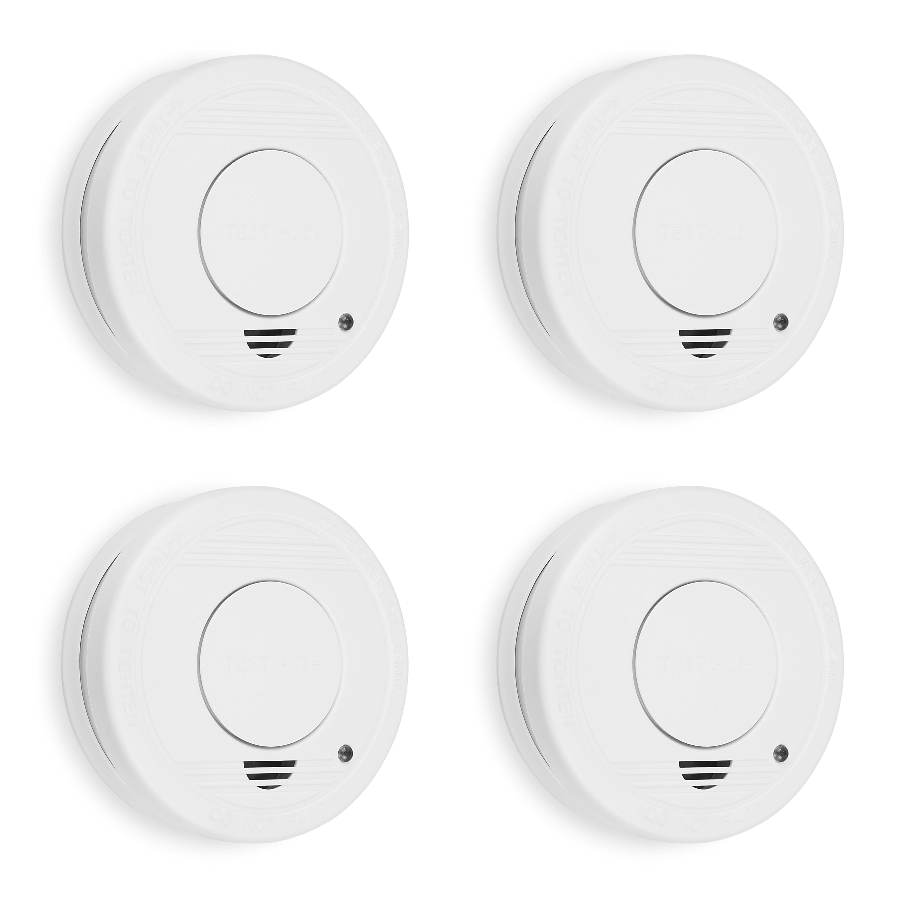 Detector De Humo Smartwares 10.100.41 4 Unidades
