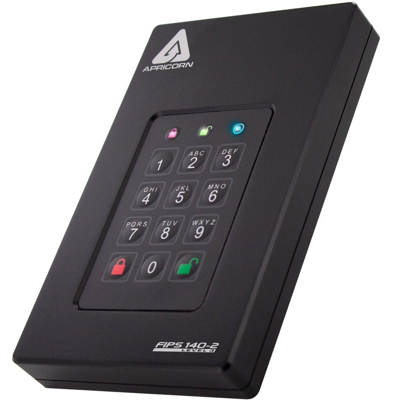 Apricorn Festplatte Aegis Fortress L3 - 4 Tb - Usb 3.1 - Negro