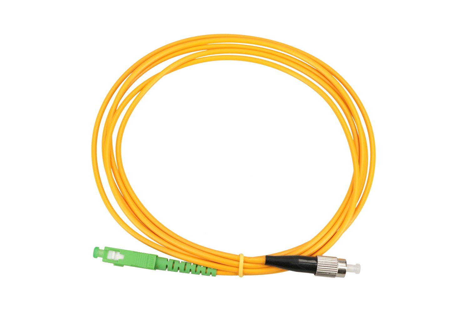 Extralink Cable Fibra Óptica Sc/Apc-Fc/Upc Sm G.657a1 Simplex 3.0mm 2m