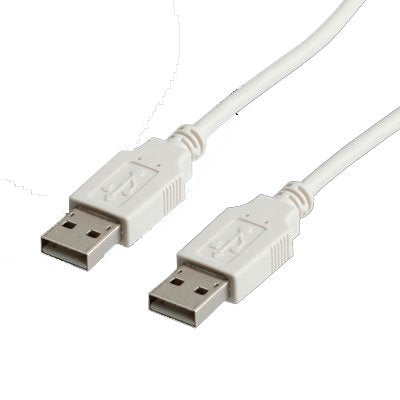 Value Usb 2.0 Cable, Typ A-A, Wei, 1,8 M