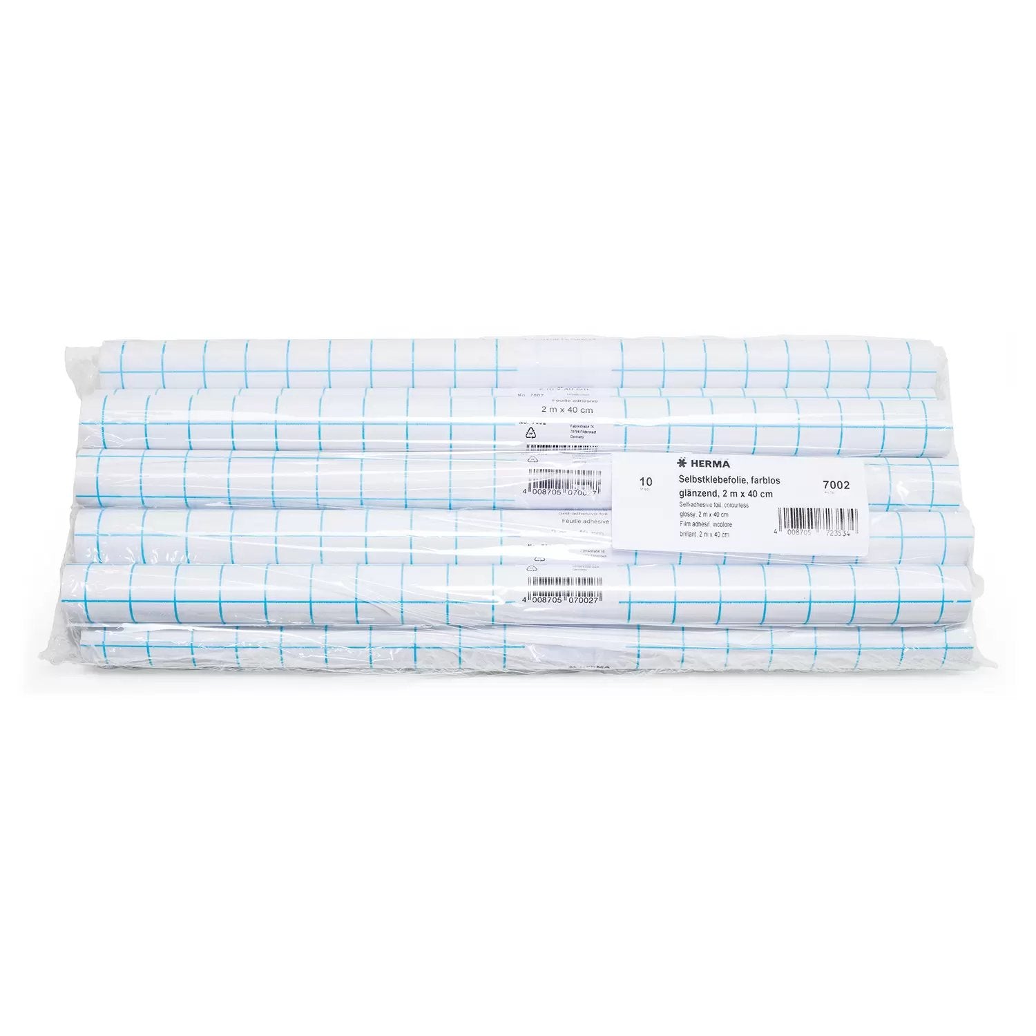 EAN 4008705070027 - HERMA Self-adhesive film glossy 40 cm width, 2m length plástico autoahdesivo Blanco imagen 3