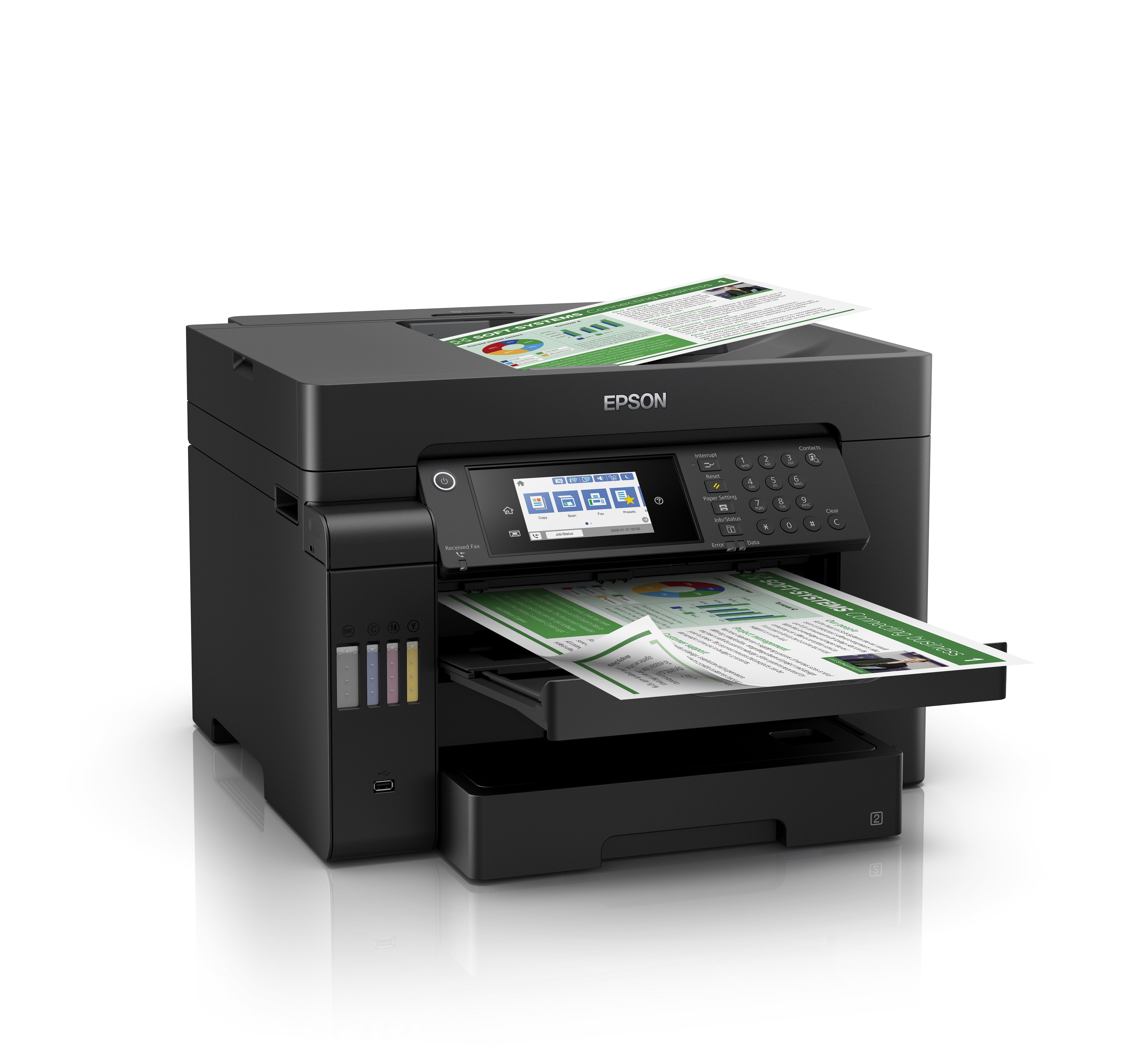 Impresora Epson Ecotank L15150, A3 +, 32ppm, 2400x4800 Dpi, Usb, Wi-Fi, 3 Aã±Os De Garantia Despues Del Registro