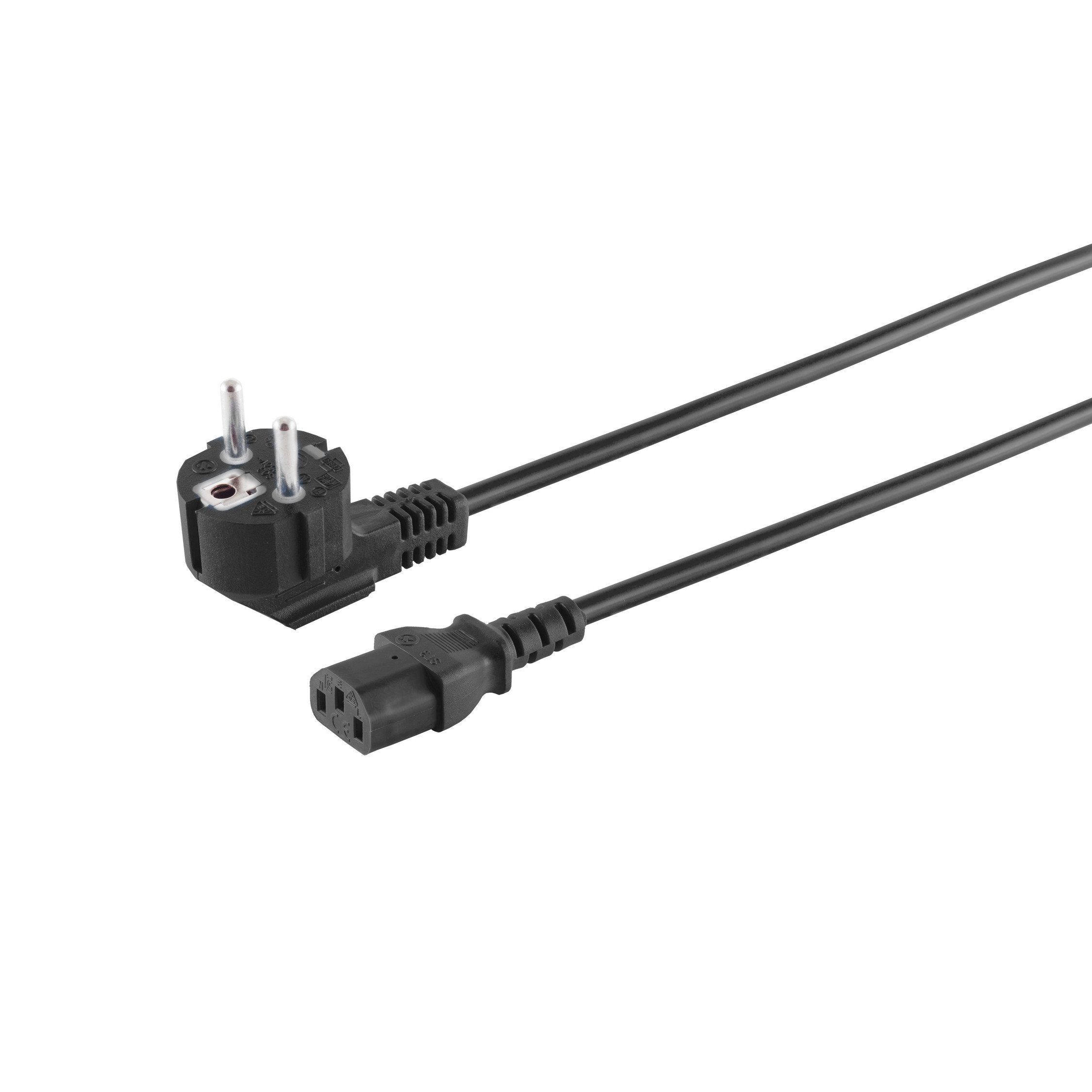 EAN 4017538121837 - S/CONN maximum connectivity 60006-3 cable de transmisión Negro 3 m Enchufe tipo F C13 acoplador imagen 1