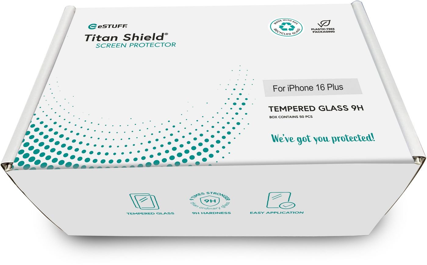 EAN 5715063469866 - eSTUFF ES501424-50BULK protector de pantalla o trasero para teléfono móvil Apple 50 pieza(s) imagen 4